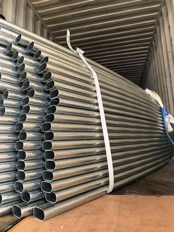 Hot Dip Galvanized Oval Steel Pipe
